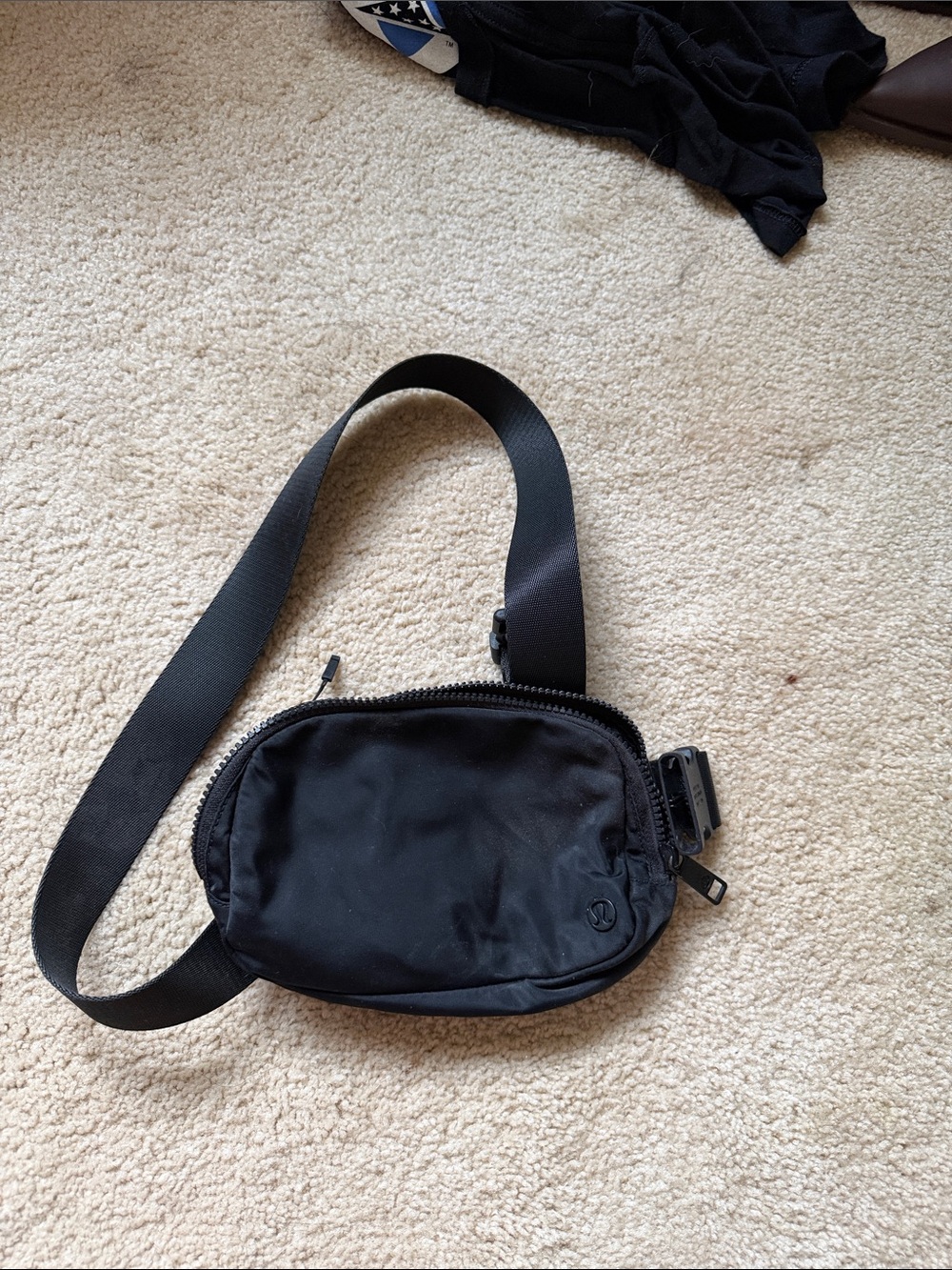 lululemon athletica Black Crossbody Sling Bag
